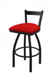 Holland Bar Stool 821 Catalina Low Back Swivel Bar Stool Upholstered Seat 30