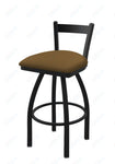 Holland Bar Stool 821 Catalina Low Back Swivel Bar Stool Upholstered Seat 30