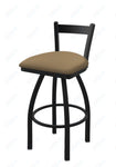 Holland Bar Stool 821 Catalina Low Back Swivel Bar Stool Upholstered Seat 30