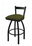 Holland Bar Stool 821 Catalina Low Back Swivel Bar Stool Upholstered Seat 30