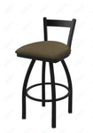 Holland Bar Stool 821 Catalina Low Back Swivel Bar Stool Upholstered Seat 30