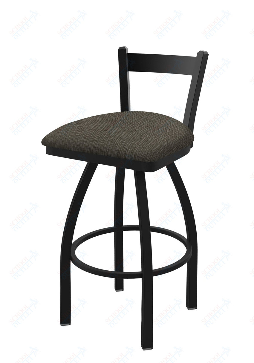 Holland Bar Stool 821 Catalina Low Back Swivel Bar Stool Upholstered Seat 30"H (HBS - 821 - BS - UP - 30H) - SchoolOutlet
