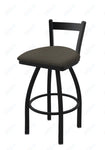 Holland Bar Stool 821 Catalina Low Back Swivel Bar Stool Upholstered Seat 30