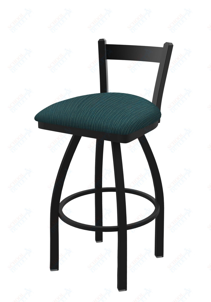 Holland Bar Stool 821 Catalina Low Back Swivel Bar Stool Upholstered Seat 30"H (HBS - 821 - BS - UP - 30H) - SchoolOutlet
