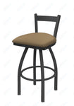 Holland Bar Stool 821 Catalina Low Back Swivel Bar Stool Upholstered Seat 30