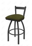 Holland Bar Stool 821 Catalina Low Back Swivel Bar Stool Upholstered Seat 30