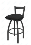 Holland Bar Stool 821 Catalina Low Back Swivel Bar Stool Upholstered Seat 30