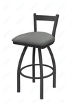 Holland Bar Stool 821 Catalina Low Back Swivel Bar Stool Upholstered Seat 30