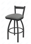Holland Bar Stool 821 Catalina Low Back Swivel Bar Stool Upholstered Seat 30