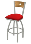 Holland Bar Stool 830 Voltaire Swivel Counter Stool Upholstered Seat 25