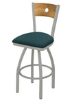 Holland Bar Stool 830 Voltaire Swivel Counter Stool Upholstered Seat 25