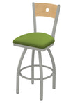 Holland Bar Stool 830 Voltaire Swivel Counter Stool Upholstered Seat 25