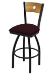 Holland Bar Stool 830 Voltaire Swivel Counter Stool Upholstered Seat 25