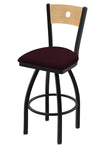 Holland Bar Stool 830 Voltaire Swivel Counter Stool Upholstered Seat 25
