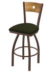 Holland Bar Stool 830 Voltaire Swivel Counter Stool Upholstered Seat 25