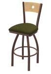 Holland Bar Stool 830 Voltaire Swivel Counter Stool Upholstered Seat 25