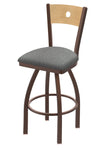 Holland Bar Stool 830 Voltaire Swivel Counter Stool Upholstered Seat 25