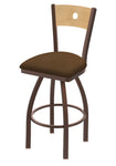 Holland Bar Stool 830 Voltaire Swivel Counter Stool Upholstered Seat 25