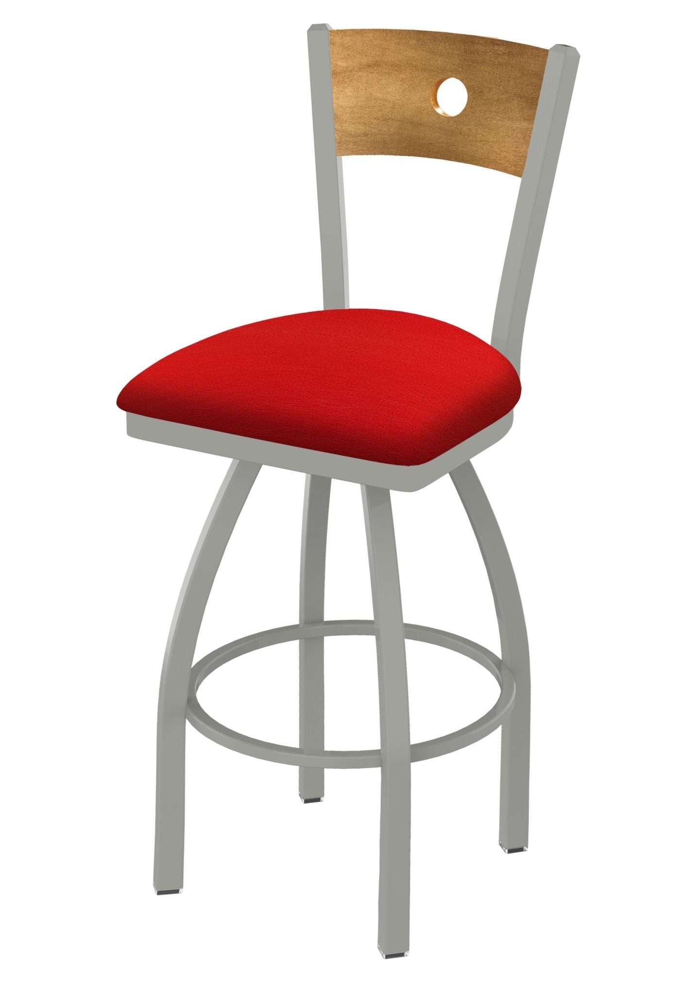 Holland Bar Stool 830 Voltaire Swivel Bar Stool Upholstered Seat 30"H (HBS - 830 - BS - UP - 30H) - SchoolOutlet