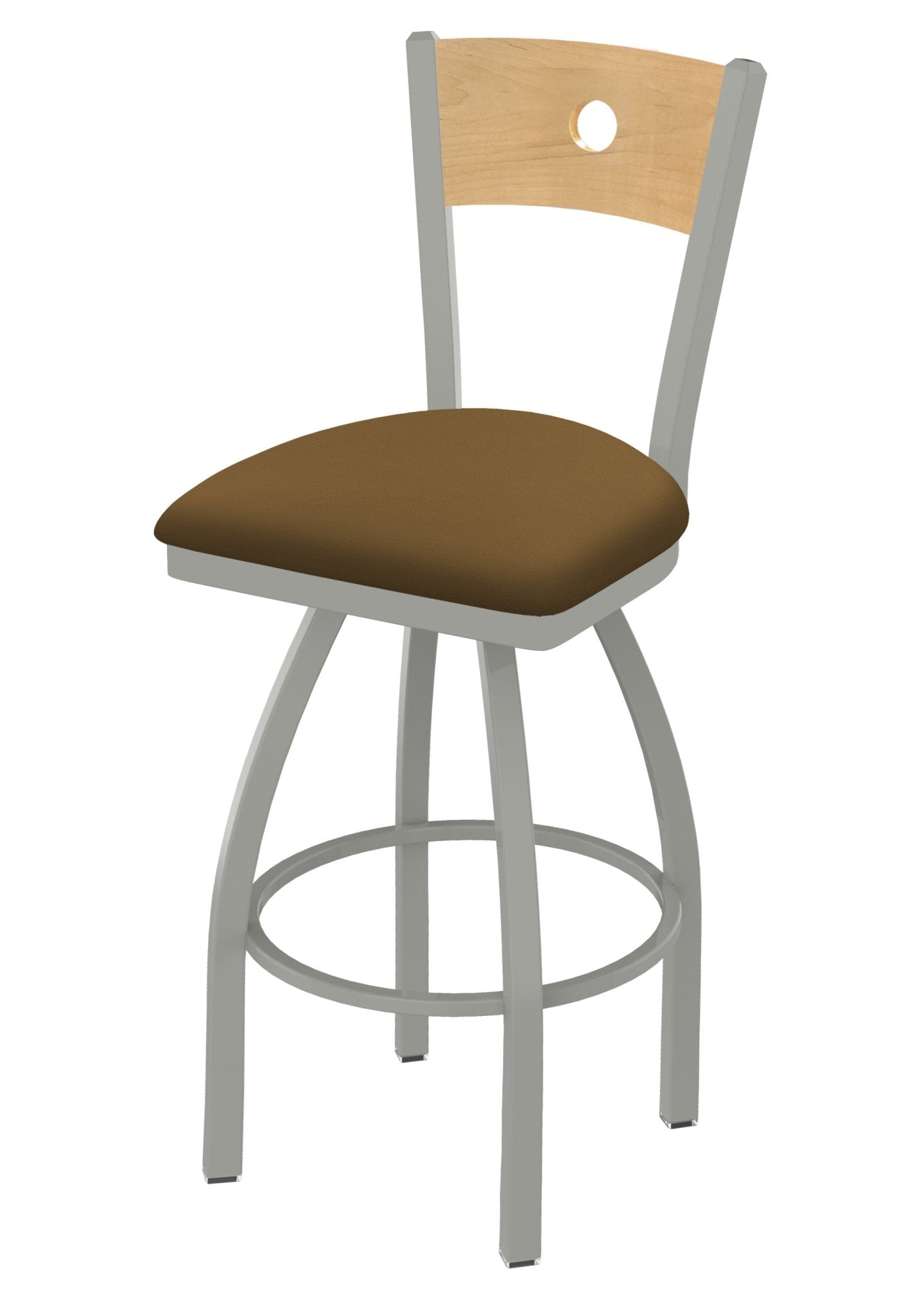 Holland Bar Stool 830 Voltaire Swivel Bar Stool Upholstered Seat 30"H (HBS - 830 - BS - UP - 30H) - SchoolOutlet