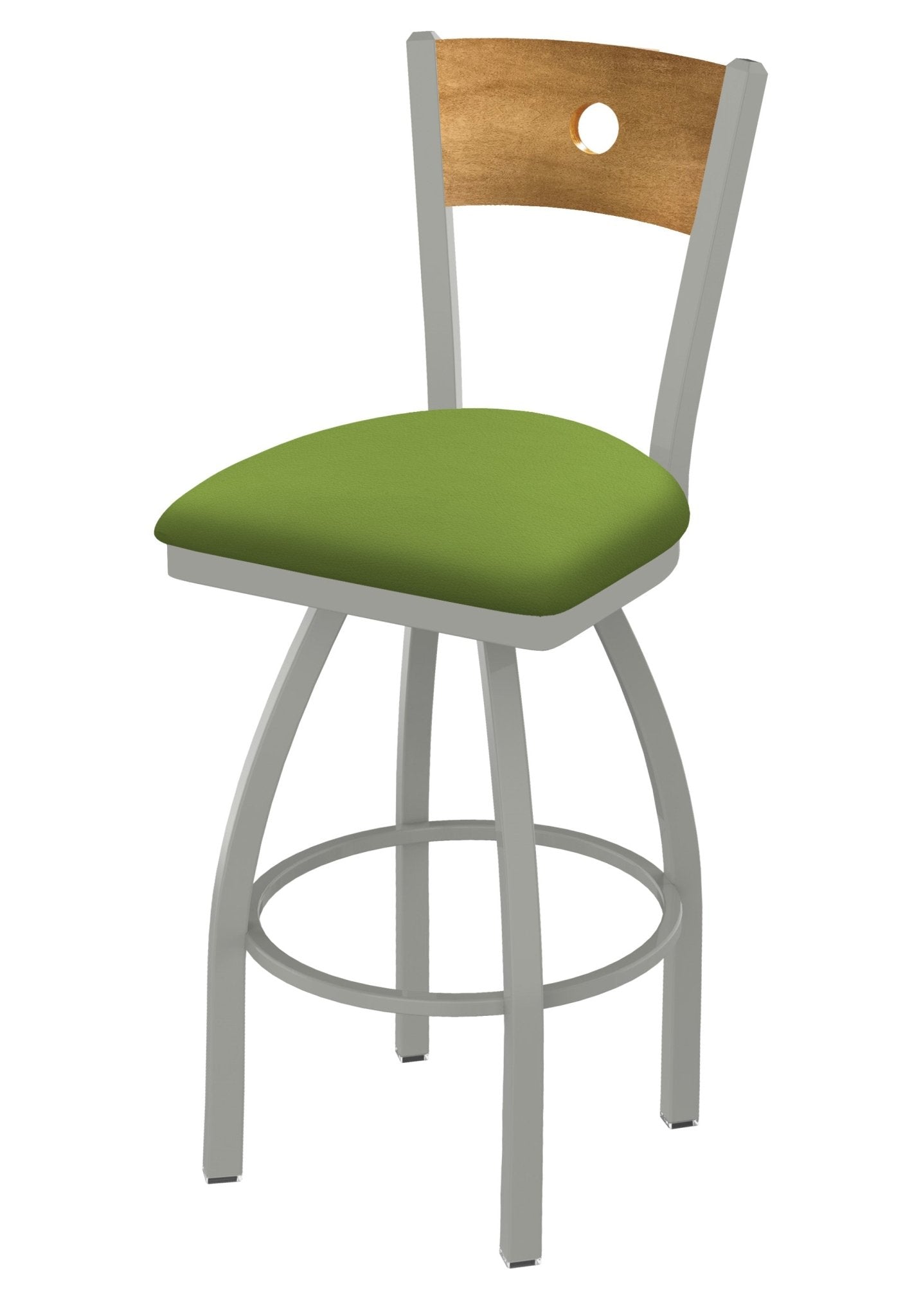 Holland Bar Stool 830 Voltaire Swivel Bar Stool Upholstered Seat 36"H (HBS - 830 - BS - UP - 36H) - SchoolOutlet