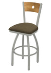 Holland Bar Stool 830 Voltaire Swivel Bar Stool Upholstered Seat 36