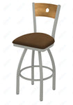 Holland Bar Stool 830 Voltaire Swivel Bar Stool Upholstered Seat 36