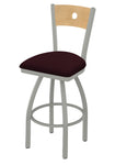 Holland Bar Stool 830 Voltaire Swivel Bar Stool Upholstered Seat 36