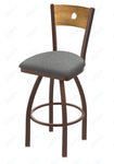 Holland Bar Stool 830 Voltaire Swivel Bar Stool Upholstered Seat 36