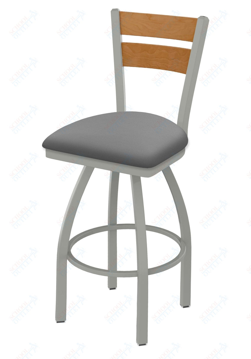 Holland Bar Stool 832 Thor Swivel Bar Stool Upholstered Seat 36"H (HBS - 832 - BS - UP - 36H) - SchoolOutlet