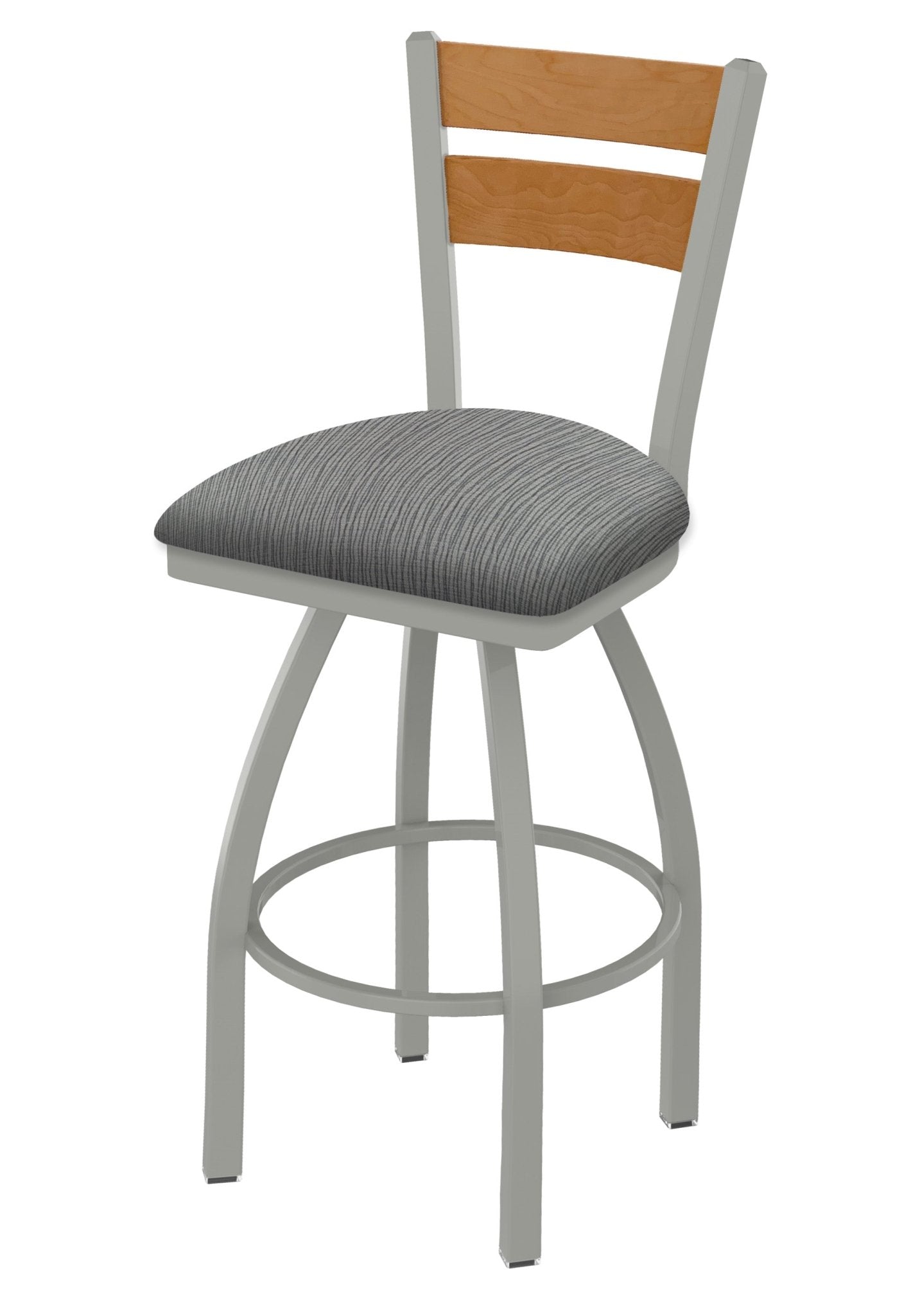 Holland Bar Stool 832 Thor Swivel Bar Stool Upholstered Seat 36"H (HBS - 832 - BS - UP - 36H) - SchoolOutlet