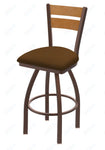Holland Bar Stool 832 Thor Swivel Bar Stool Upholstered Seat 36