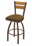 Holland Bar Stool 832 Thor Swivel Bar Stool Upholstered Seat 36