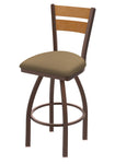 Holland Bar Stool 832 Thor Swivel Bar Stool Upholstered Seat 36