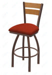Holland Bar Stool 832 Thor Swivel Bar Stool Upholstered Seat 36