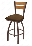 Holland Bar Stool 832 Thor Swivel Bar Stool Upholstered Seat 36