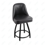 Holland Bar Stool 840 Grizzly Swivel Counter Stool Upholstered Seat 25