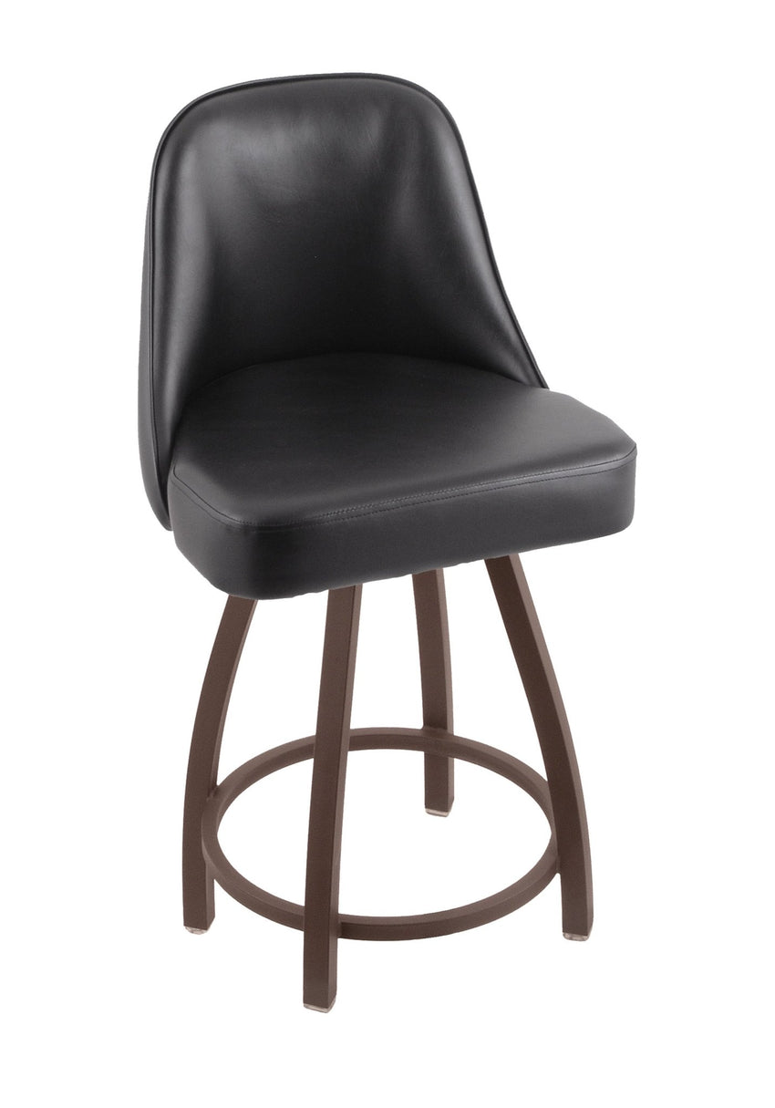 Holland Bar Stool 840 Grizzly Swivel Counter Stool Upholstered Seat 25"H (HBS - 840 - CS - UP - 25H) - SchoolOutlet