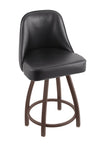 Holland Bar Stool 840 Grizzly Swivel Counter Stool Upholstered Seat 25