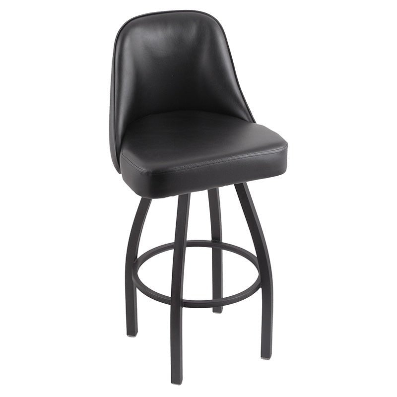 Holland Bar Stool 840 Grizzly Swivel Bar Stool Upholstered Seat 30"H (HBS - 840 - BS - UP - 30H) - SchoolOutlet