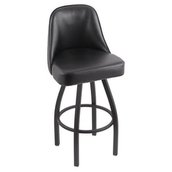 Holland Bar Stool 840 Grizzly Swivel Bar Stool Upholstered Seat 30"H (HBS-840-BS-UP-30H)