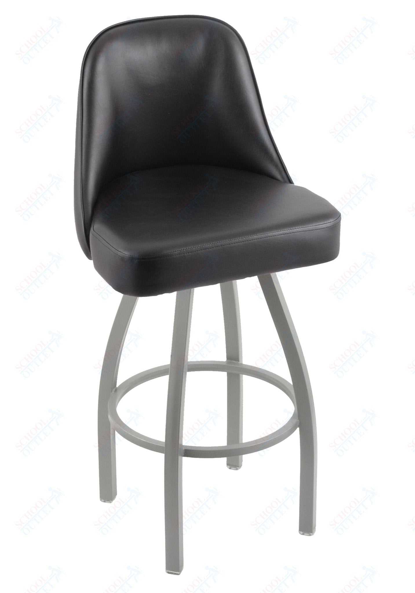 Holland Bar Stool 840 Grizzly Swivel Bar Stool Upholstered Seat 36"H (HBS - 840 - BS - UP - 36H) - SchoolOutlet