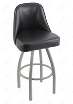 Holland Bar Stool 840 Grizzly Swivel Bar Stool Upholstered Seat 36