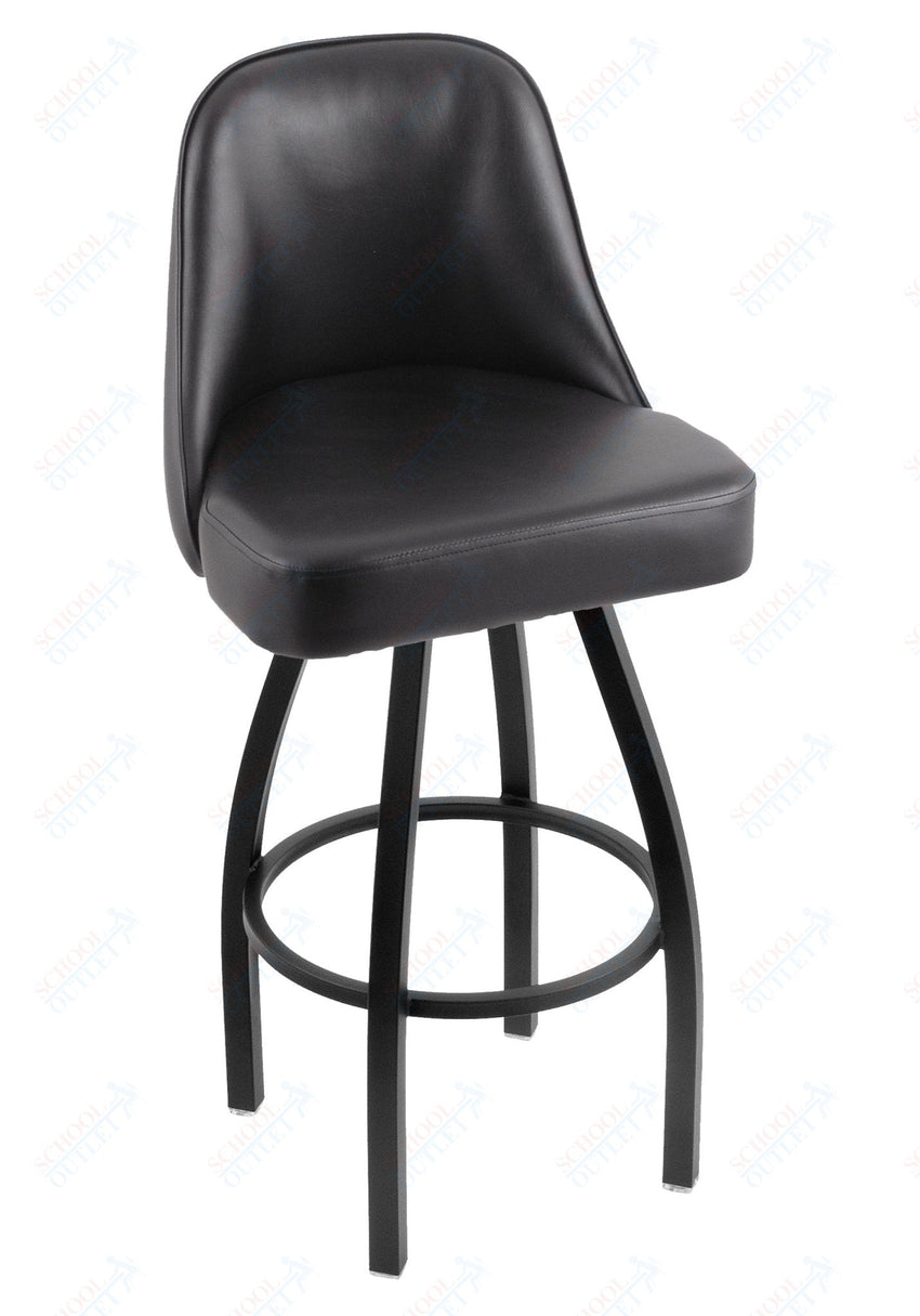 Holland Bar Stool 840 Grizzly Swivel Bar Stool Upholstered Seat 36"H (HBS - 840 - BS - UP - 36H) - SchoolOutlet