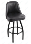 Holland Bar Stool 840 Grizzly Swivel Bar Stool Upholstered Seat 36