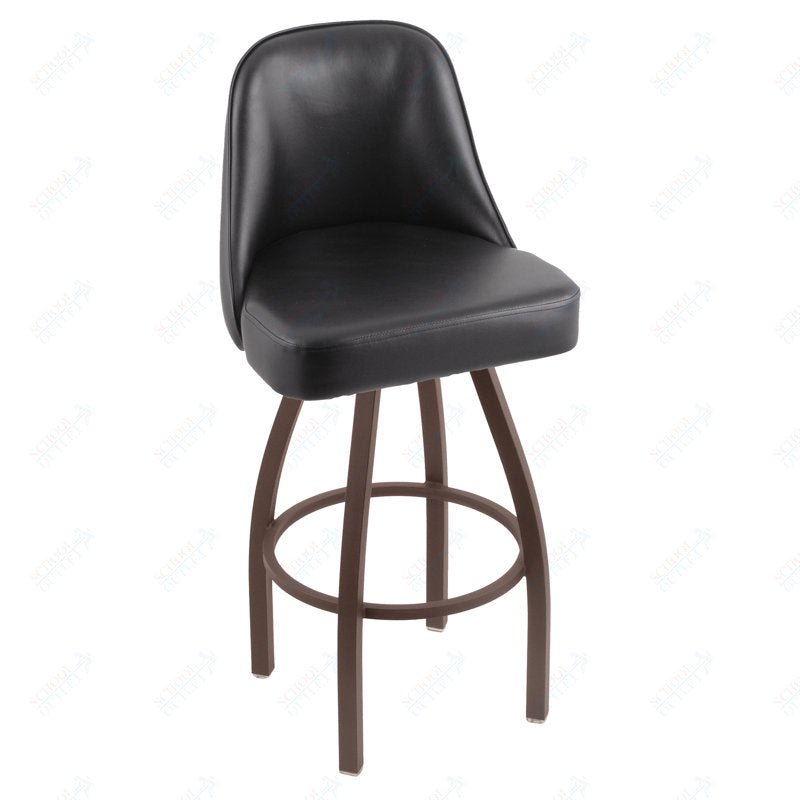 Holland Bar Stool 840 Grizzly Swivel Bar Stool Upholstered Seat 36"H (HBS - 840 - BS - UP - 36H) - SchoolOutlet