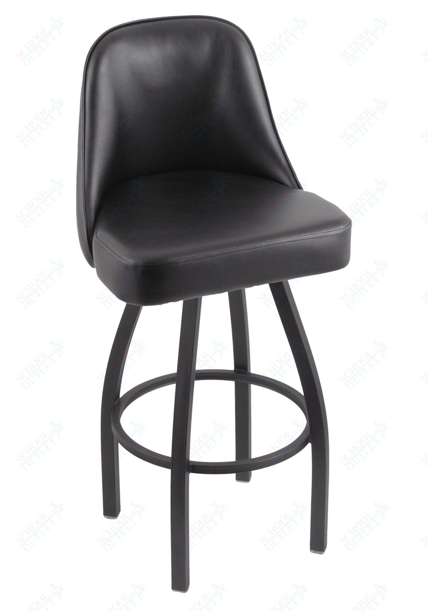 Holland Bar Stool 840 Grizzly Swivel Bar Stool Upholstered Seat 36"H (HBS - 840 - BS - UP - 36H) - SchoolOutlet