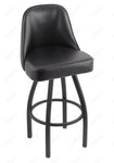 Holland Bar Stool 840 Grizzly Swivel Bar Stool Upholstered Seat 36