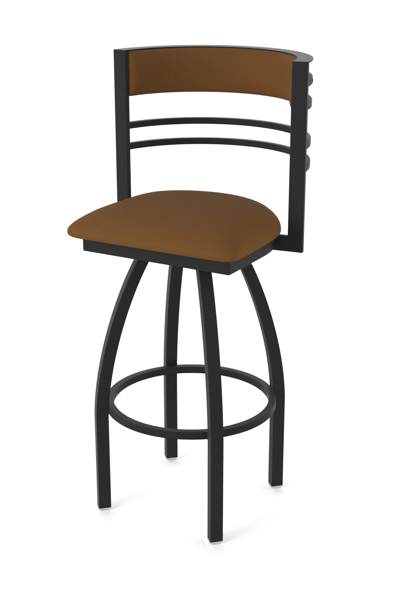 Holland Bar Stool 860 Hunter Swivel Counter Stool Upholstered Seat 25"H (HBS - 860 - CS - UP - 25H) - SchoolOutlet