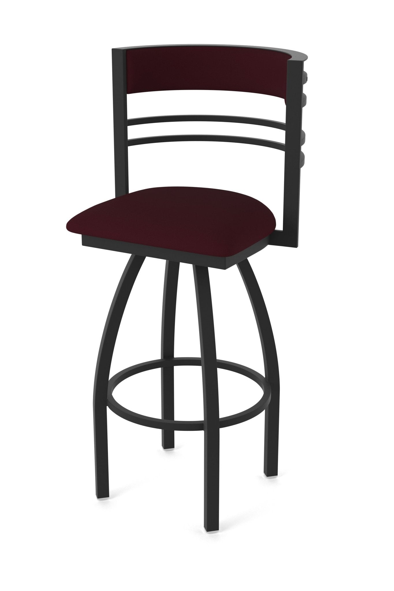 Holland Bar Stool 860 Hunter Swivel Counter Stool Upholstered Seat 25"H (HBS - 860 - CS - UP - 25H) - SchoolOutlet